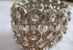 2012日韓流行款時尚范鑲嵌水晶珍珠合金手鏈 原廠直供，盡顯工藝之美